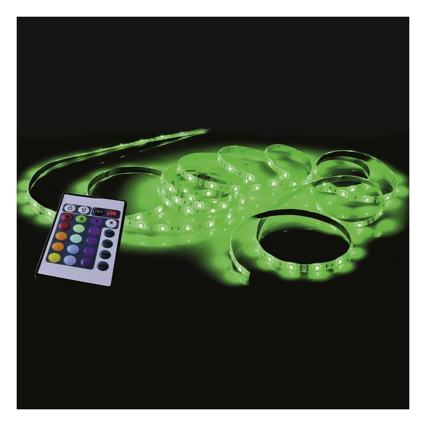 Leuchten Direkt 1210-70-BH - LED RGB Aptumšojama josla TEANIA 3m 16,2W/12/230V + tālvadības pults