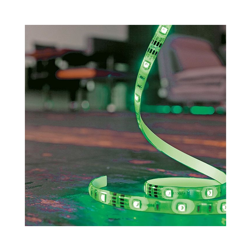 Leuchten Direkt 1210-70-BH - LED RGB Aptumšojama josla TEANIA 3m 16,2W/12/230V + tālvadības pults