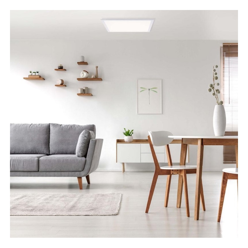 Leuchten Direkt 12200-16 - LED Griestu gaismeklis FLAT LED/17W/230V