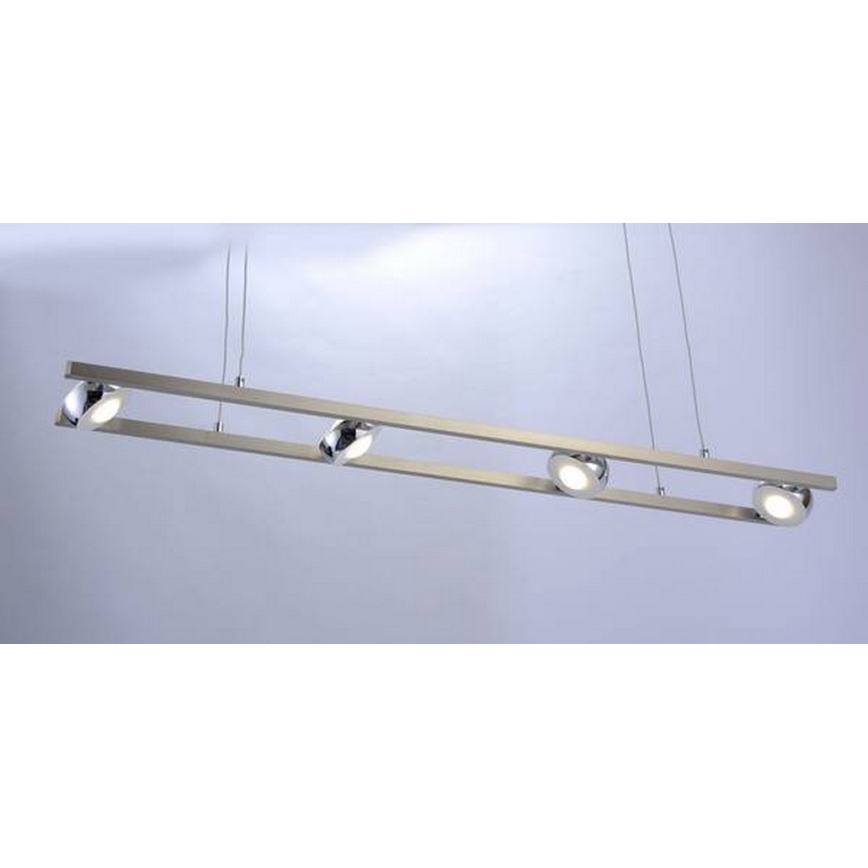 Leuchten Direkt 12470-55 - LED RGB Aptumšojoša lustra uz auklas OPTI 8xLED/3W/230V + TP