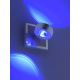 Leuchten Direkt 12471-55 -LED RGBW Aptumšojams sienas starmetis OPTI LED/6W/230V 2700-5000K + tālvadības pults