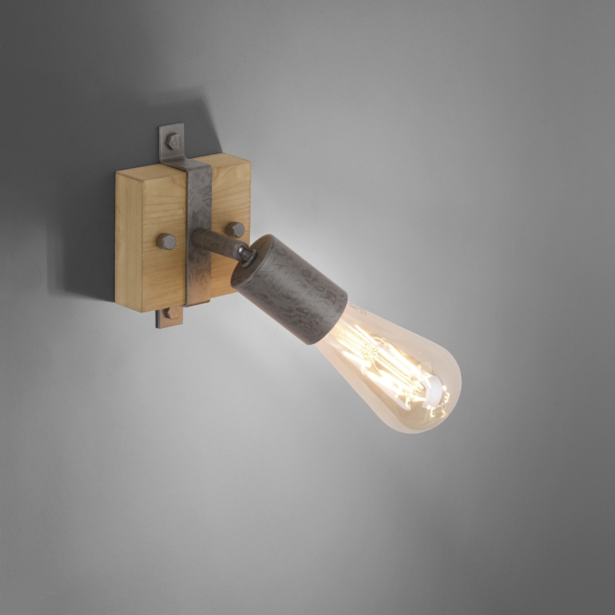 Leuchten Direkt 13471-79 - Sienas starmetis SLAT 1xE27/40W/230V