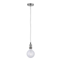 Leuchten Direkt 13570-55 - Lustra ar auklu DIY 1xE27/60W/230V  matēts hroms