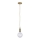 Leuchten Direkt 13570-60 - Lustra ar auklu DIY 1xE27/60W/230V misiņš