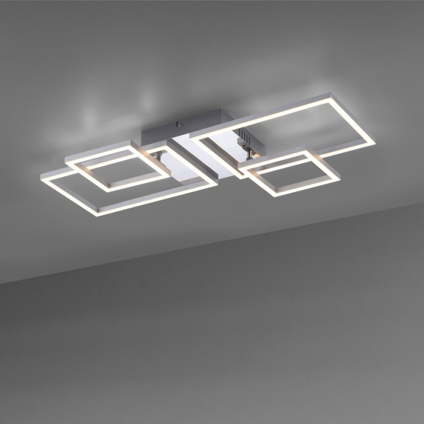 Leuchten Direkt 14030-55 - LED Virsapmetuma lustra IVEN 2xLED/12W/230V + 2xLED/5,5W