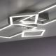 Leuchten Direkt 14030-55 - LED Virsapmetuma lustra IVEN 2xLED/12W/230V + 2xLED/5,5W