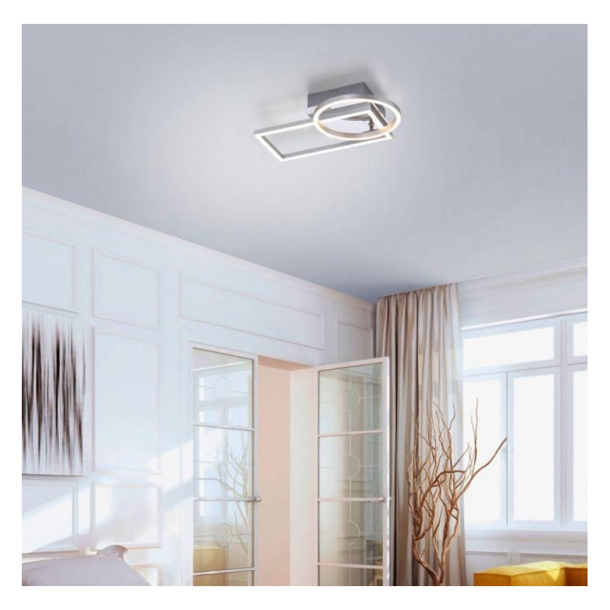Leuchten Direkt 14031-55 - LED Griestu gaismeklis IVEN LED/18W/230V
