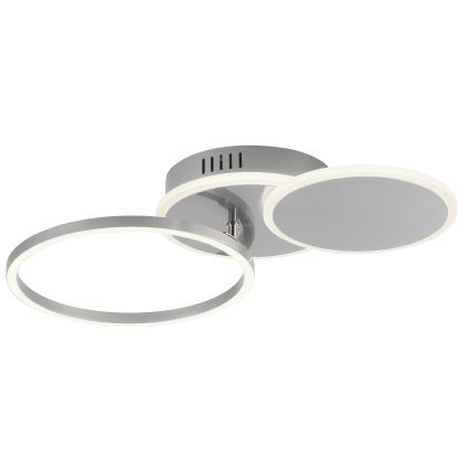 Leuchten Direkt 14116-55 - LED Griestu lampa SEVENT LED/25,5W/230V matēts hroms