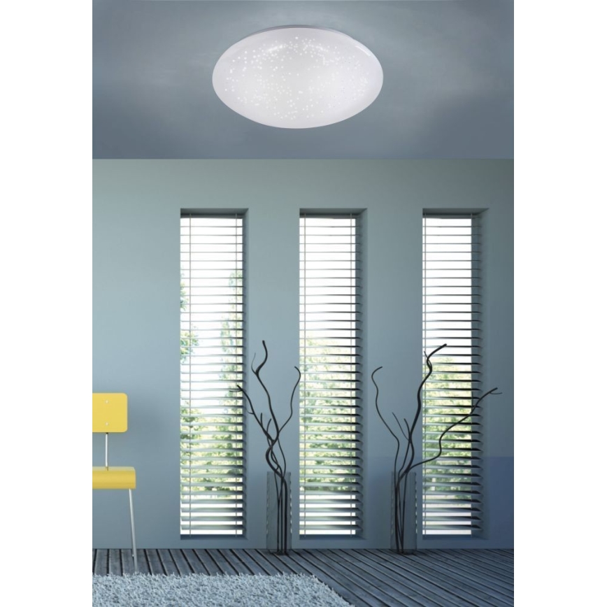 Leuchten Direkt 14122-16 - LED Vannas istabas griestu lampa ar sensoru SKYLER LED/12W/230V IP44