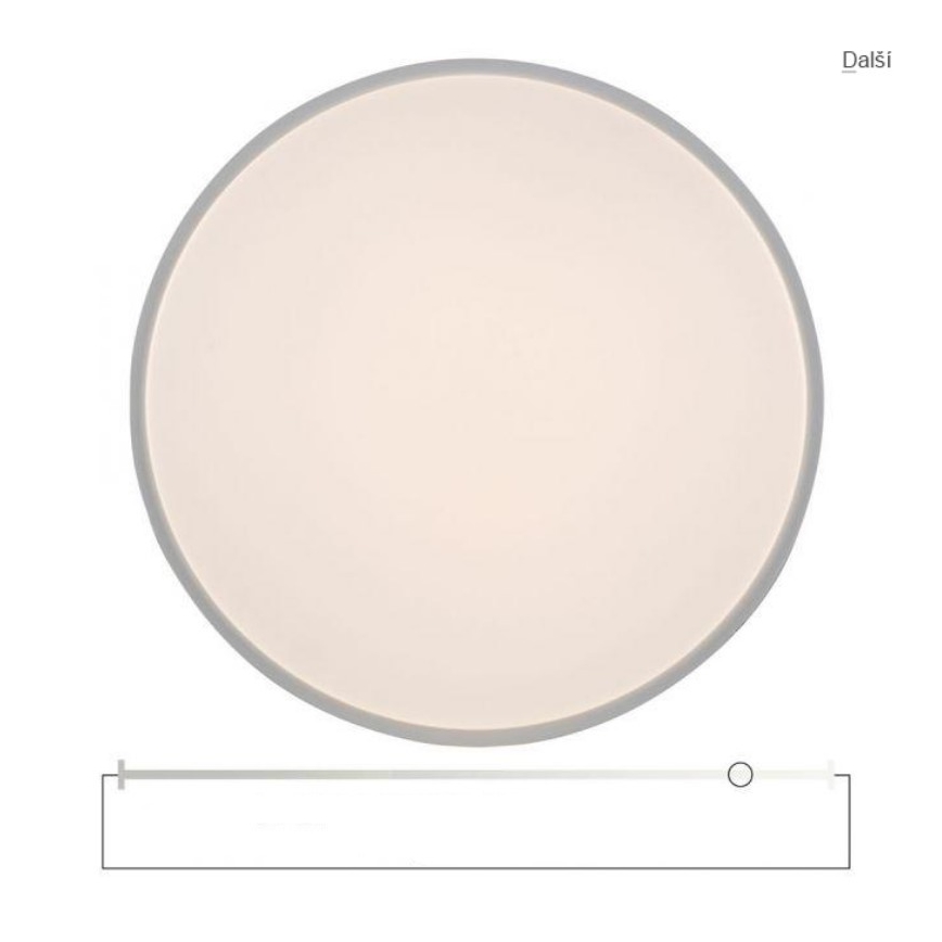 Leuchten Direkt 14208-16 - LED Aptumšojams griestu gaismekli COLIN LED/18W/230V