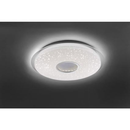 Leuchten Direkt 14227-16 - LED Aptumšojams griestu gaismeklis JONAS LED/22W/230V 3000-5000K + tālvadības pults