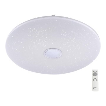Leuchten Direkt 14229-16 -LED Aptumšojams griestu gaismeklis JONAS LED/80W/230V 3000-5000K + tālvadības pults