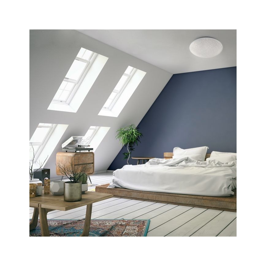 Leuchten Direkt 14241-16 - LED RGB Aptumšojams griestu gaismeklis SKYLER LED/5,6W/230V + tālvadības pults