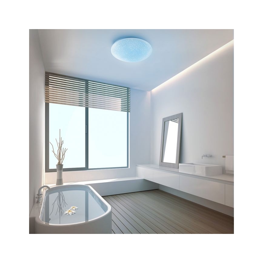 Leuchten Direkt 14241-16 - LED RGB Aptumšojams griestu gaismeklis SKYLER LED/5,6W/230V + tālvadības pults