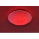 Leuchten Direkt 14242-16 - LED RGB Aptumšojams griestu gaismeklis SKYLER LED/18W/230V + tālvadības pults