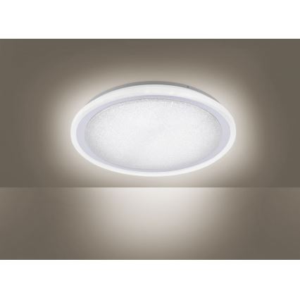 Leuchten Direkt 14336-17 - LED Aptumšojams griestu gaismeklis MEDINA LED/40W/230V 3000-5000K + tālvadības pults