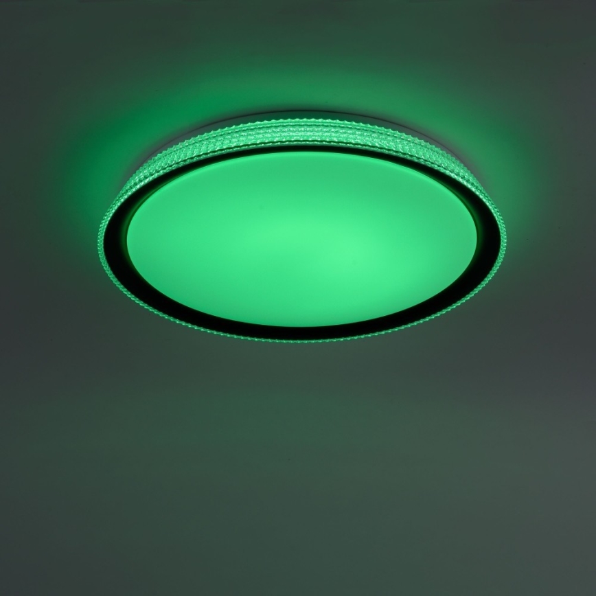 Leuchten Direkt 14339-21 - LED RGB Aptumšojams griestu gaismeklis KARI LED/37W/230V Tuya 2700-5000K + tālvadības pults