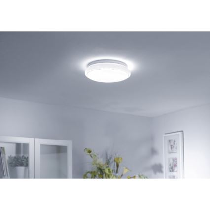 Leuchten Direkt 14362-16 - LED Griestu lampa JUPITER LED/17W/230V 3000/4000/5000K