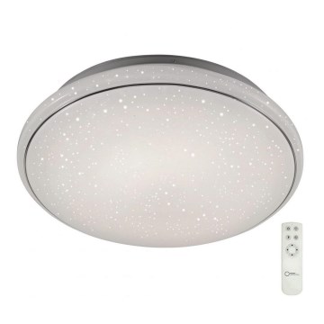 Leuchten Direkt 14366-16 - LED Aptumšojams griestu gaismeklis JUPITER LED/40W/230V 3000-5000K + tālvadības pults