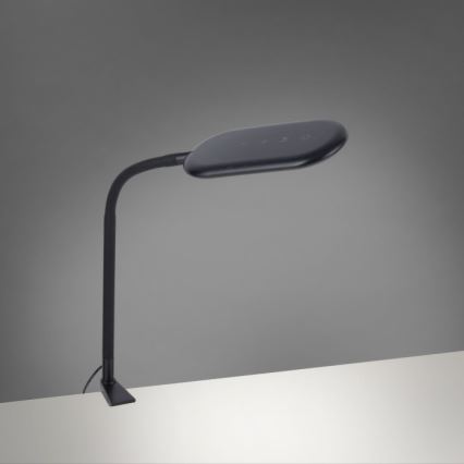 Leuchten Direkt 14404-18-LED Aptumšojama galda lampa ar fiksatoru KELLY LED/7W/230V 3000/4000/6000K