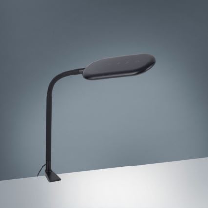 Leuchten Direkt 14404-18-LED Aptumšojama galda lampa ar fiksatoru KELLY LED/7W/230V 3000/4000/6000K