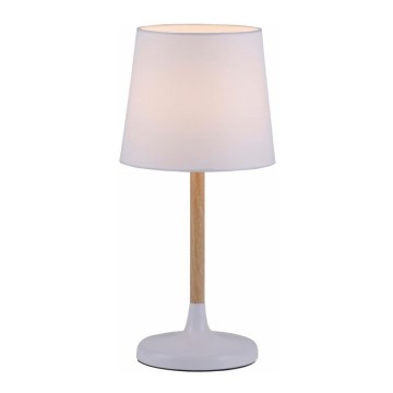 Leuchten Direkt 14423-16 - Galda lampa NIMA 1xE14/40W/230V balta