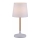 Leuchten Direkt 14423-16 - Galda lampa NIMA 1xE14/40W/230V balta