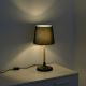 Leuchten Direkt 14423-18 - Galda lampa NIMA 1xE14/40W/230V melna