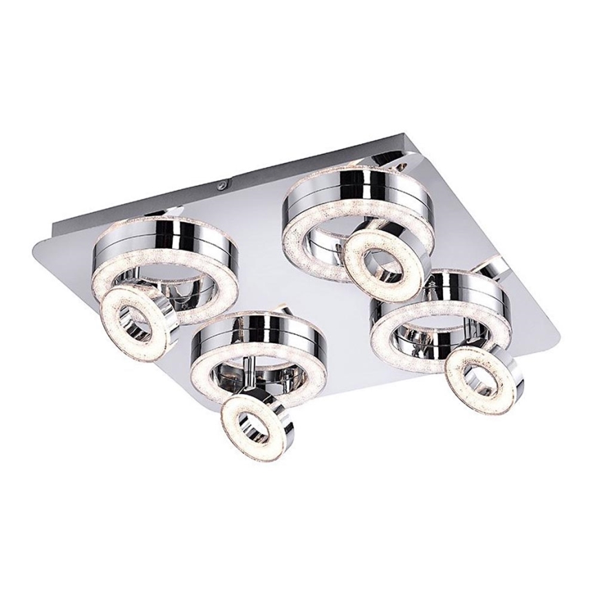 Leuchten Direkt 14522-17 - LED Starmetis TIM 4xLED/2,8W/230V + 4xLED/3,1W