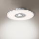 Leuchten Direkt 14642-16 - LED Aptumšojams griestu gaismeklis ar ventilatoru FLAT-AIR LED/32W/230V 2700-5000K + tālvadības pults