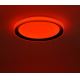 Leuchten Direkt 14659-18 - LED RGB Aptumšojams griestu gaismeklis LOLA LED/24W/230V Tuya + tālvadības pults