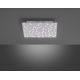 Leuchten Direkt 14670-55 - LED Aptumšojams griestu gaismeklis SPARKLE LED/12W/230V + tālvadības pulti