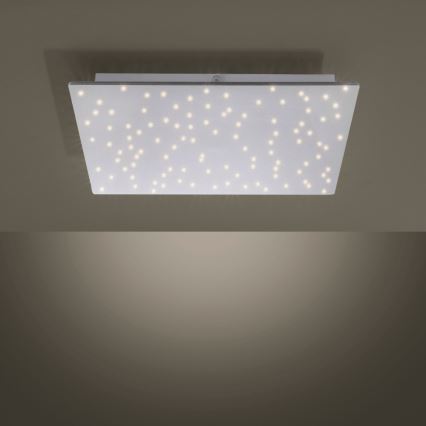 Leuchten Direkt 14671-55 - LED Aptumšojams griestu gaismeklis SPARKLE LED/18W/230V 2700-5000K + tālvadības pults