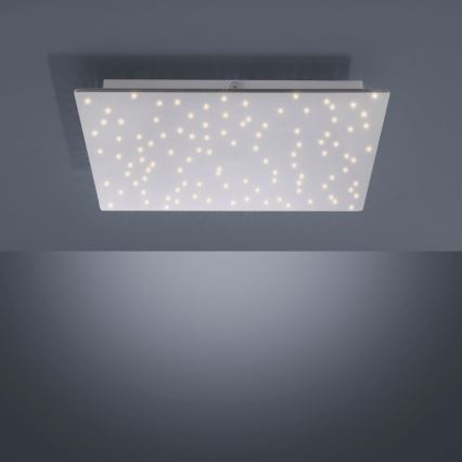 Leuchten Direkt 14671-55 - LED Aptumšojams griestu gaismeklis SPARKLE LED/18W/230V 2700-5000K + tālvadības pults