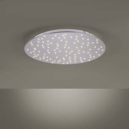 Leuchten Direkt 14673-55 - LED Aptumšojams griestu gaismeklis SPARKLE LED/18W/230V + tālvadības pults