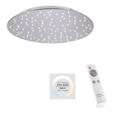 Leuchten Direkt 14673-55 - LED Aptumšojams griestu gaismeklis SPARKLE LED/18W/230V + tālvadības pults