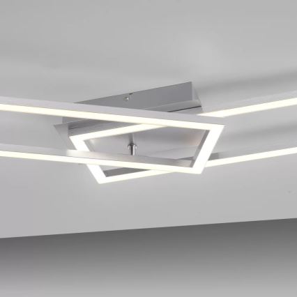 Leuchten Direkt 14691-55 - LED Aptumšojama virsapmetuma lustra IVEN 2xLED/18W/230V