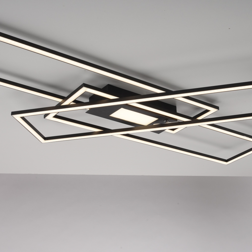 Leuchten Direkt 14693-18 - LED Aptumšojama griestu lampa ASMIN LED/48W/230V + tālvadības pults