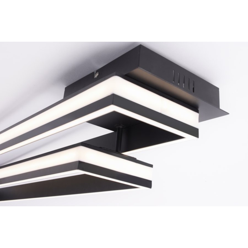 Leuchten Direkt 14701-18 - LED Aptumšojama virsapmetuma lustra ELIS 2xLED/19W/230V + tālvadības pults