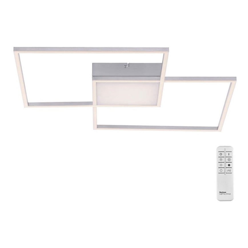 Leuchten Direkt 14712-55-LED Aptumšojama virsapmetuma lustra ASMIN LED/42W/230V 3000-5000K + tālvadibas pults