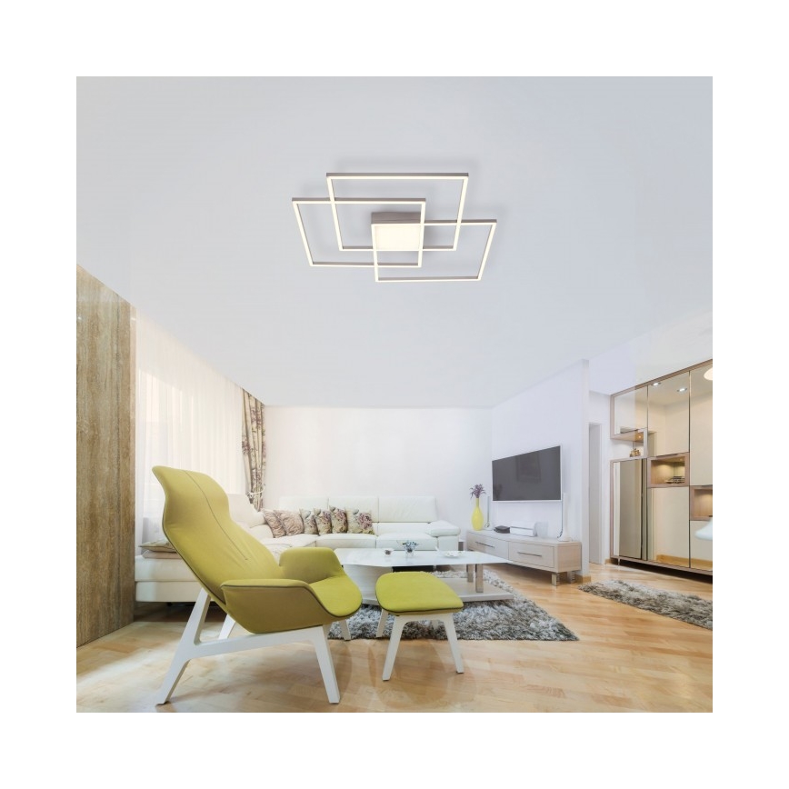Leuchten Direkt 14713-55 - LED Aptumšojama virsapmetuma lustra ASMIN LED/45W/230V 3000-5000K + tālvadības pults