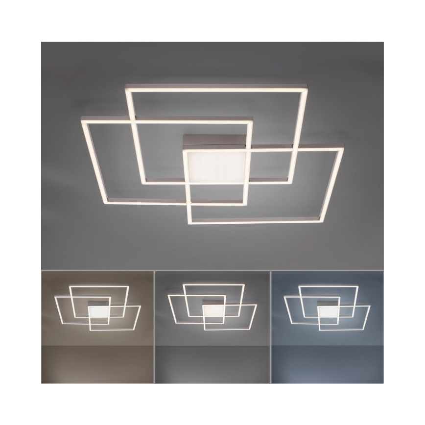 Leuchten Direkt 14713-55 - LED Aptumšojama virsapmetuma lustra ASMIN LED/45W/230V 3000-5000K + tālvadības pults