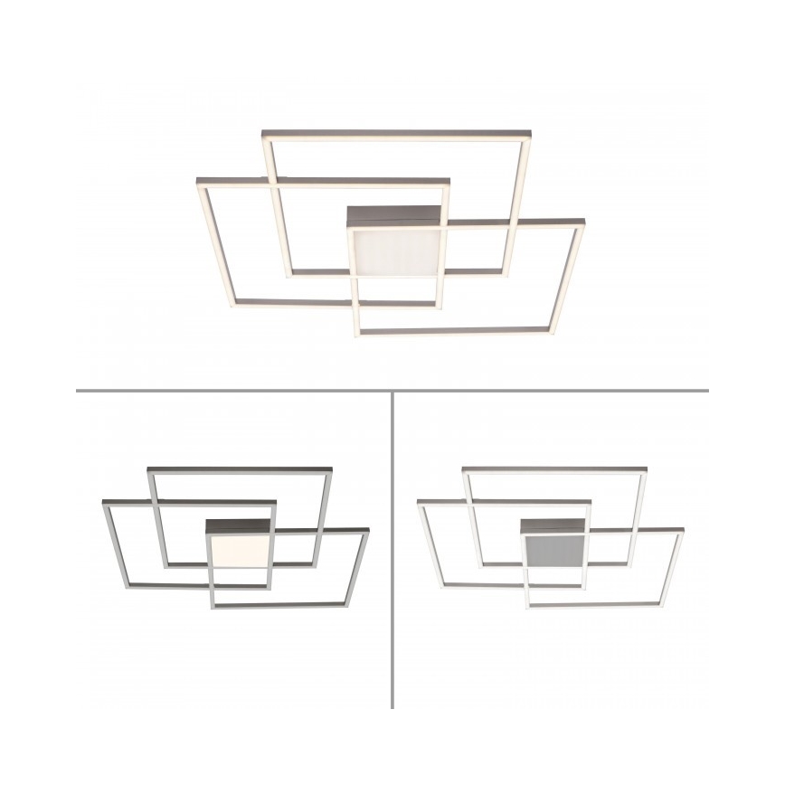 Leuchten Direkt 14713-55 - LED Aptumšojama virsapmetuma lustra ASMIN LED/45W/230V 3000-5000K + tālvadības pults