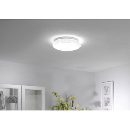 Leuchten Direkt 14742-16 - LED RGB Aptumšojams griestu gaismeklis JUPI LOLASMART LED/18W/230V Tuya 2700-5000K + tālvadības pults