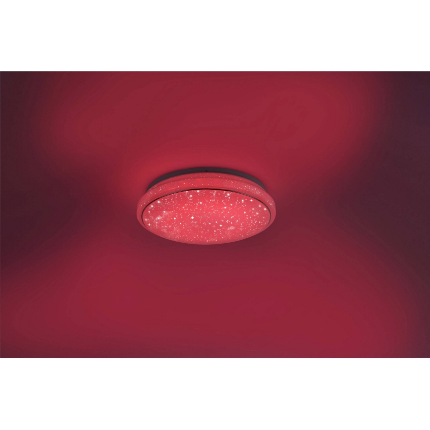 Leuchten Direkt 14742-16 - LED RGB Aptumšojams griestu gaismeklis JUPI LOLASMART LED/18W/230V Tuya 2700-5000K + tālvadības pults