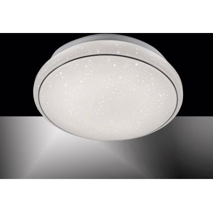 Leuchten Direkt 14742-16 - LED RGB Aptumšojams griestu gaismeklis JUPI LOLASMART LED/18W/230V Tuya 2700-5000K + tālvadības pults