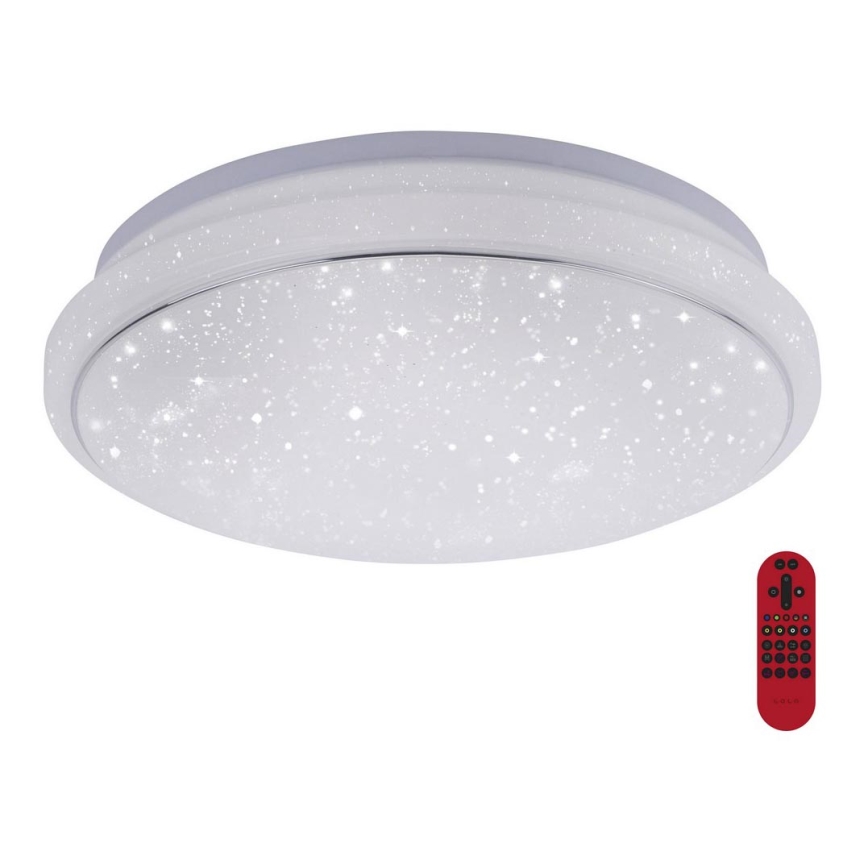 Leuchten Direkt 14742-16 - LED RGB Aptumšojams griestu gaismeklis JUPI LOLASMART LED/18W/230V Tuya 2700-5000K + tālvadības pults