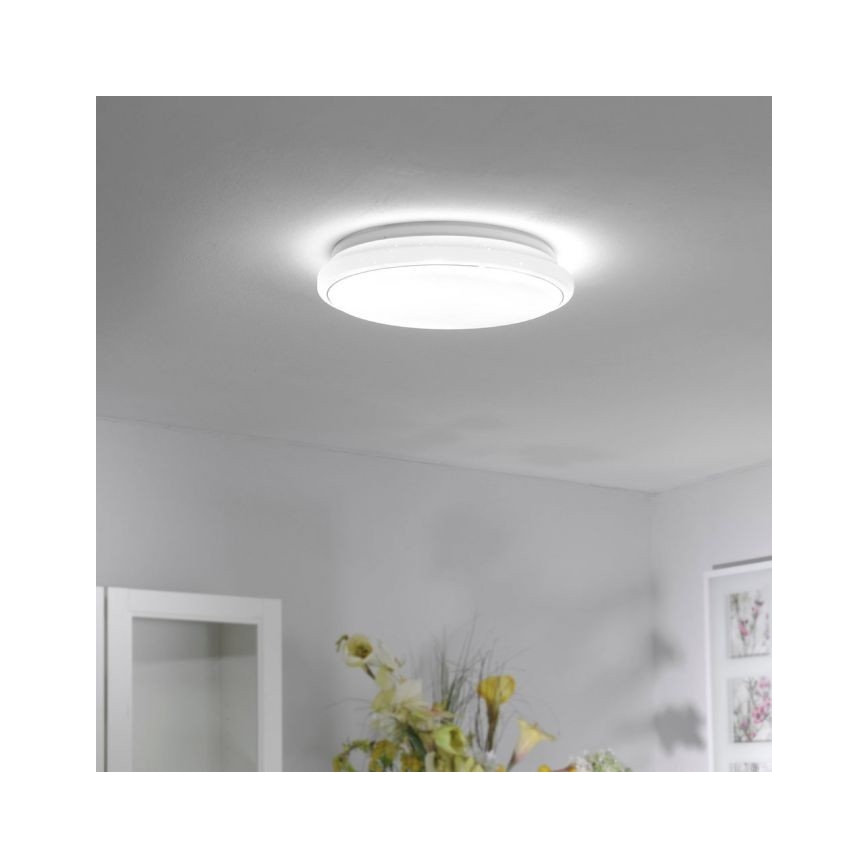 Leuchten Direkt 14744-16 - LED RGB Aptumšojams griestu gaismeklis JUPI LOLASMART LED/32W/230V + tālvadības pults