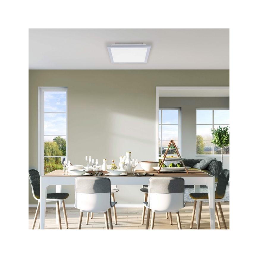 Leuchten Direkt 14750-21 - LED Griestu gaismeklis FLAT LED/12W/230V
