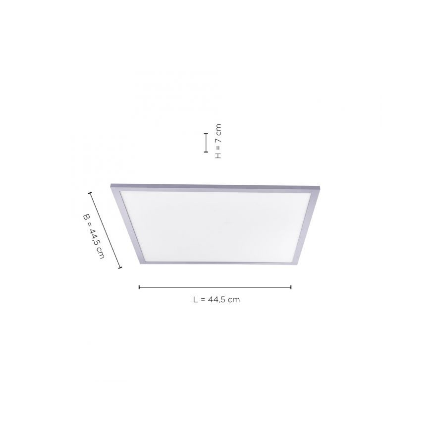 Leuchten Direkt 14752-21 - LED Griestu gaismeklis FLAT LED/17W/230V